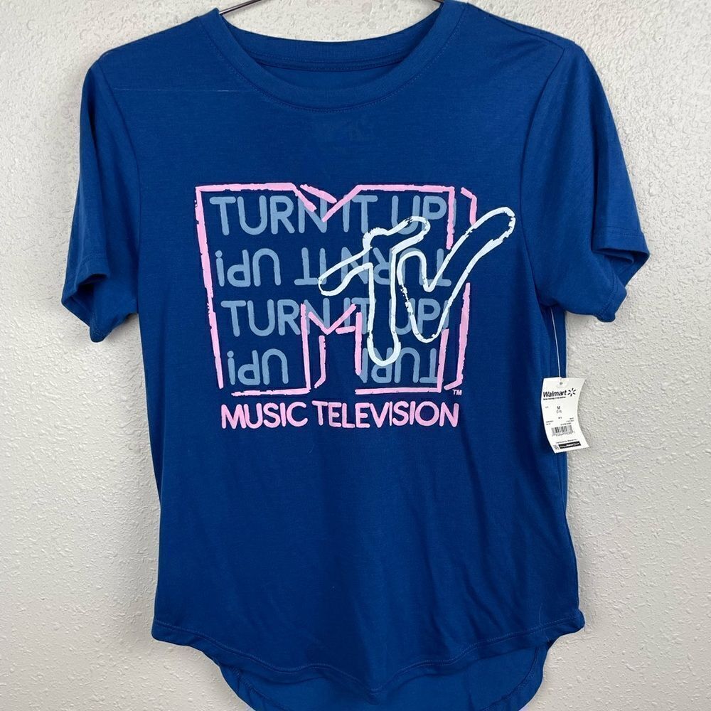 NWT MTV Turn It Up T-Shirt Size M